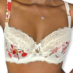 Naomi Push Up Flora Bra